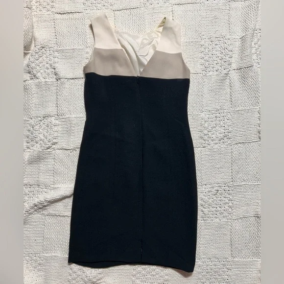 Vintage Casual Corner Annex Colorblock Sleeveless Mini Dress - Picture 2 of 5